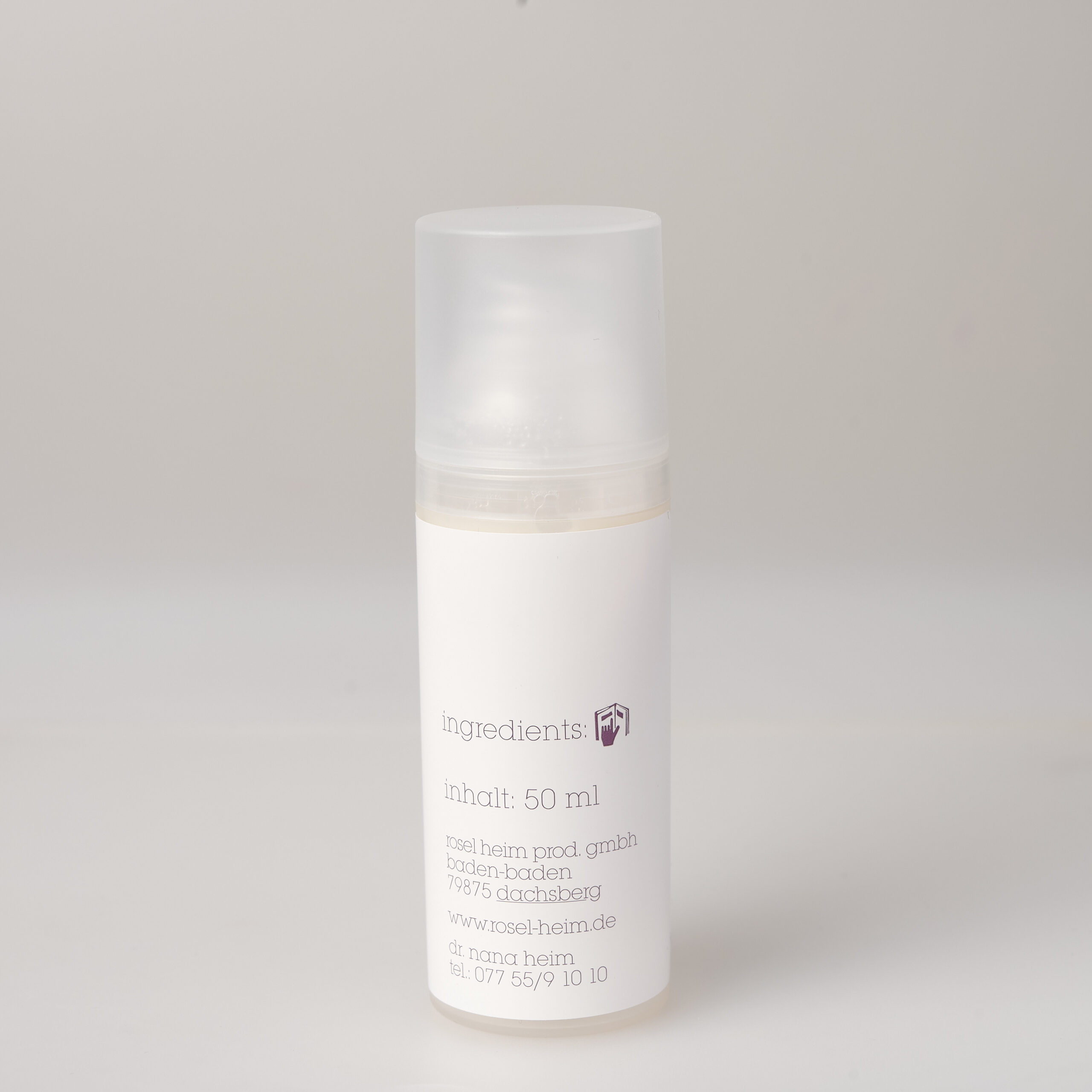 intensiv lotion groß airless // 50 ml – Bild 3