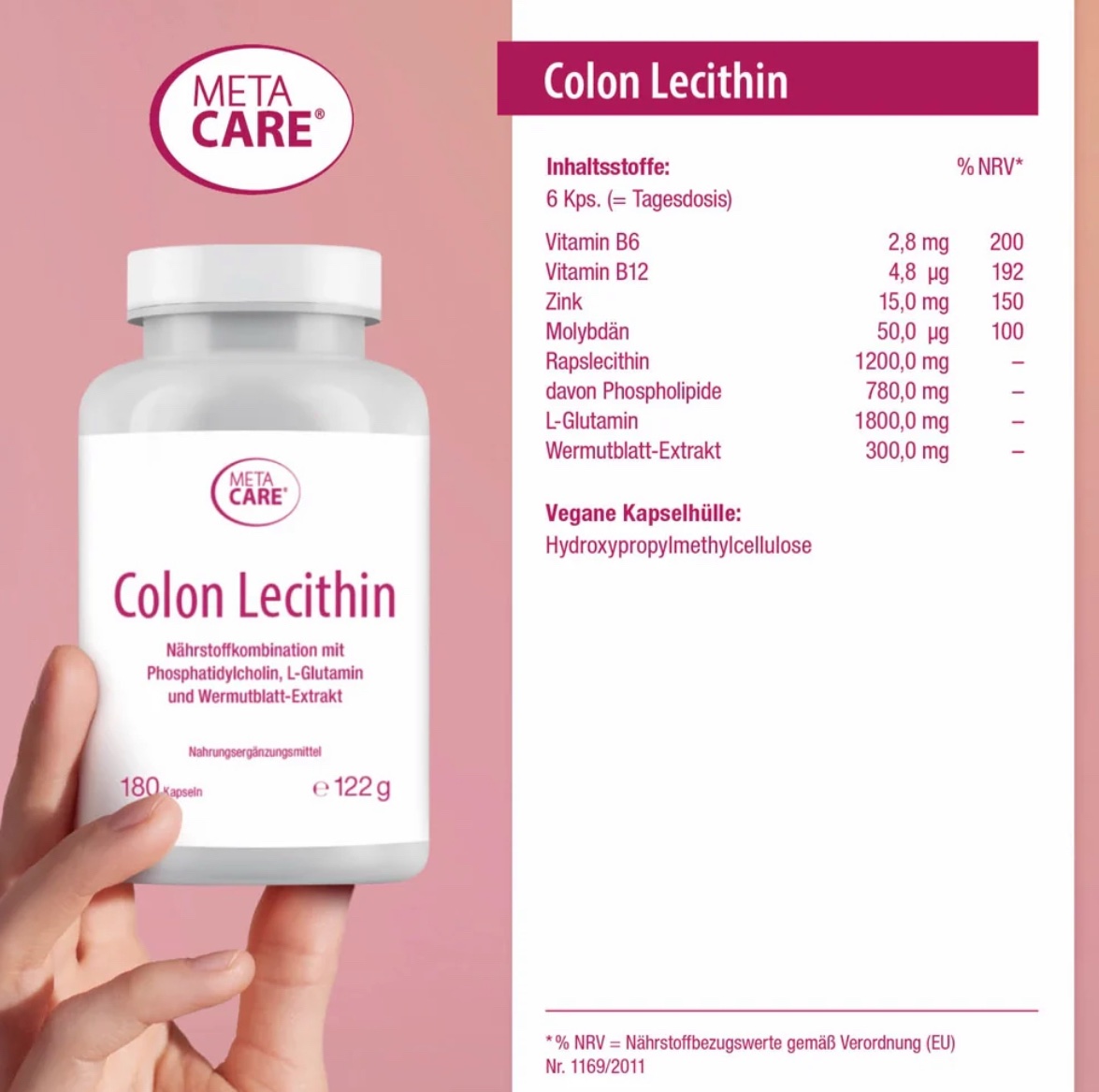 Colon Lecithin 180 Kps. – Bild 3